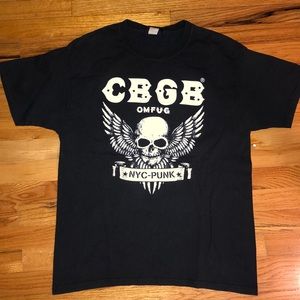 CBGB NYC PUNK T SHIRT EXCELLENT NEW